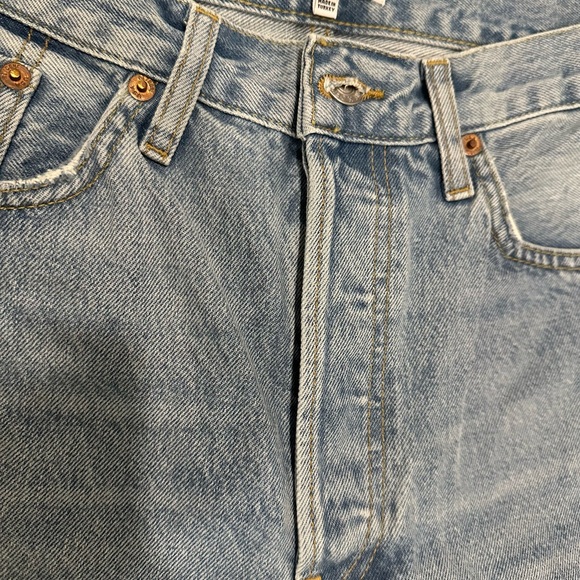 NWT Re/Done Denim 90s Comfy Short - Picture 5 of 9